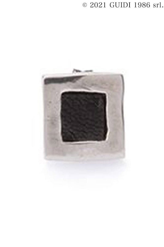 G-OR02_NANO - Square Leather Motif Pierce
