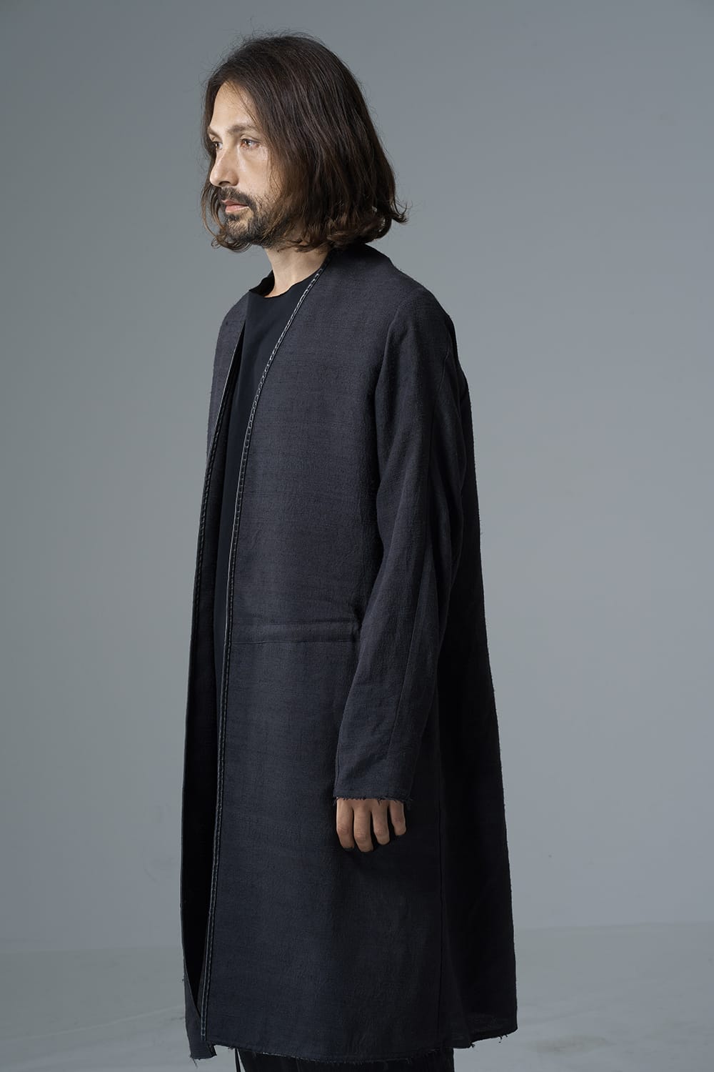 Coat wild silk