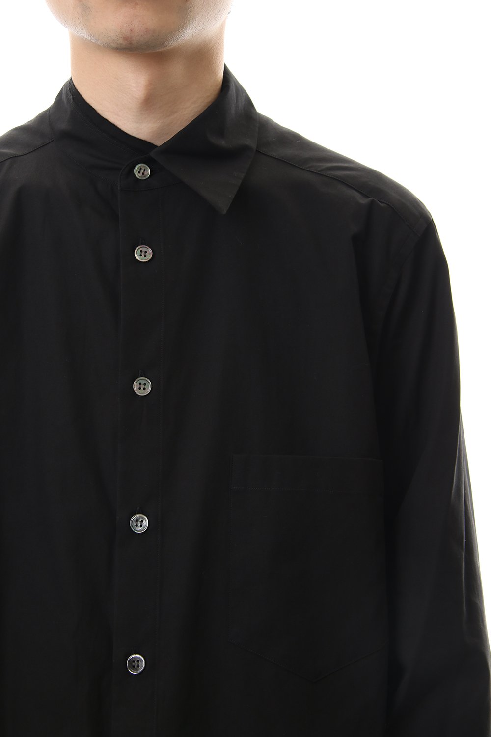 Collar cutting shirt