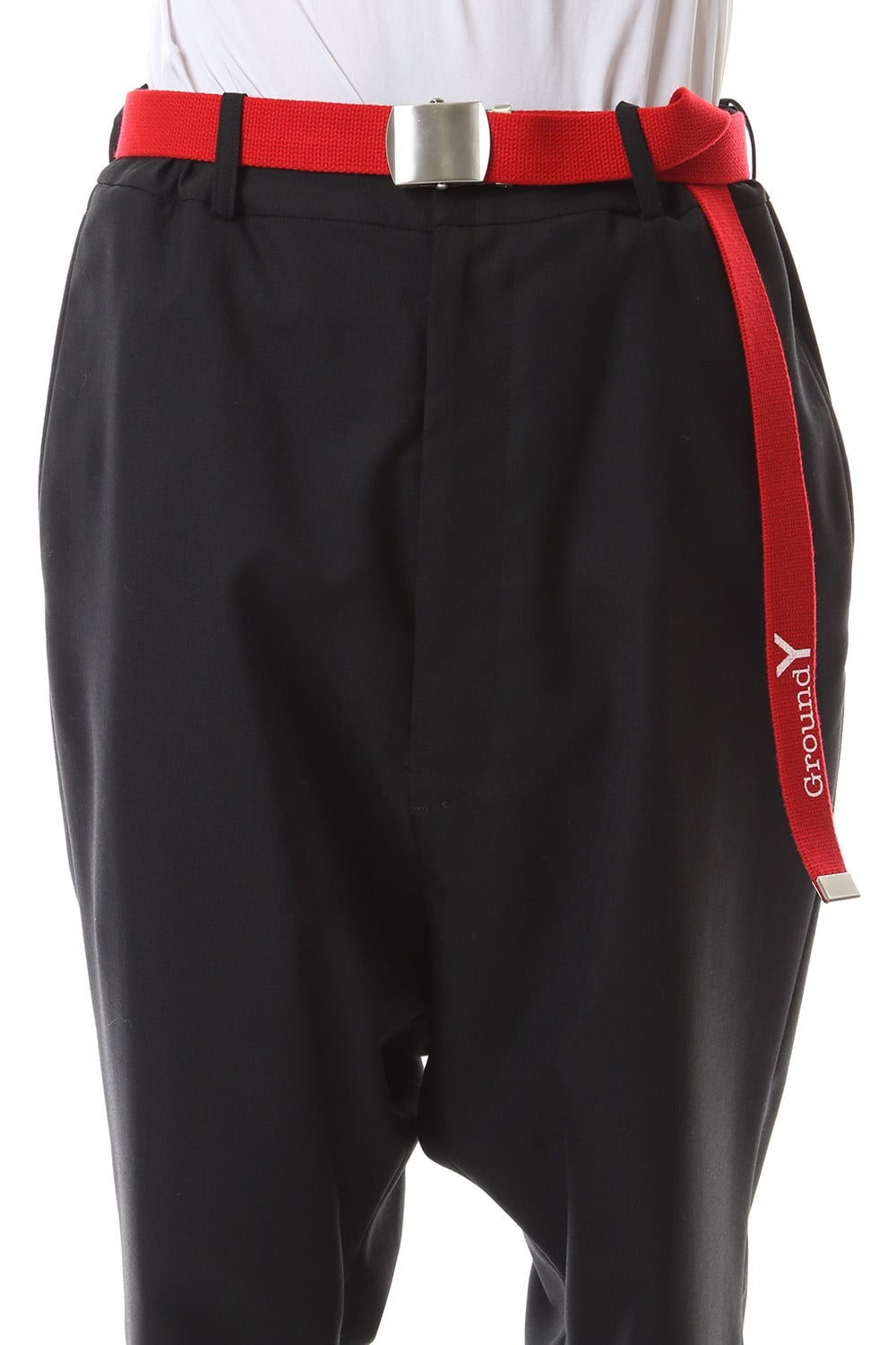 ロゴ ベルト レッド