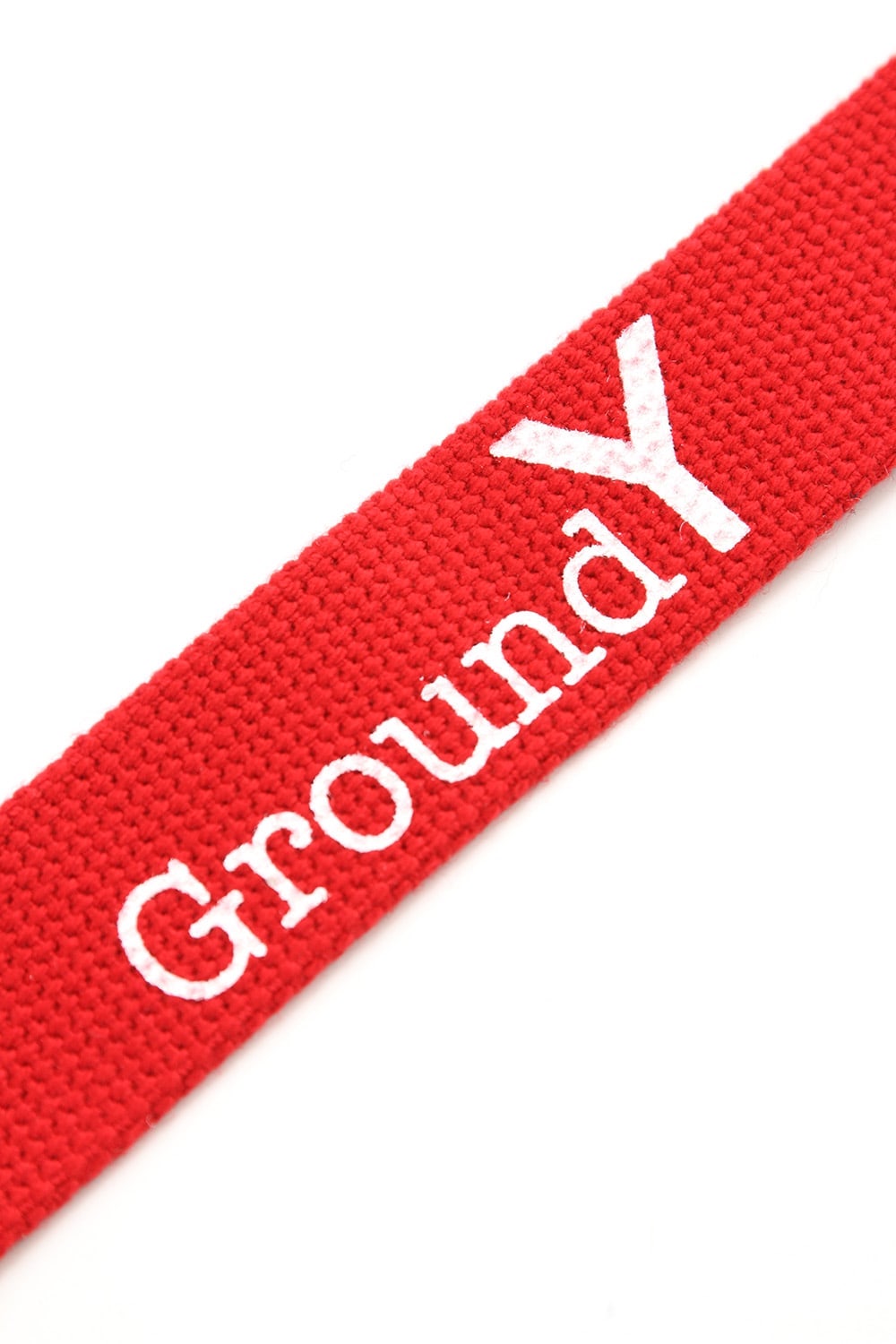 ロゴ ベルト レッド