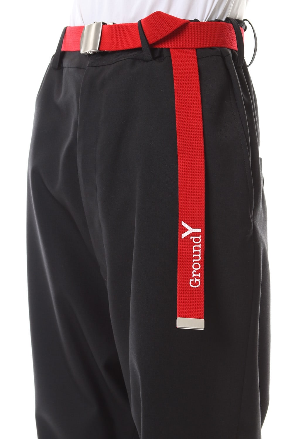 ロゴ ベルト レッド