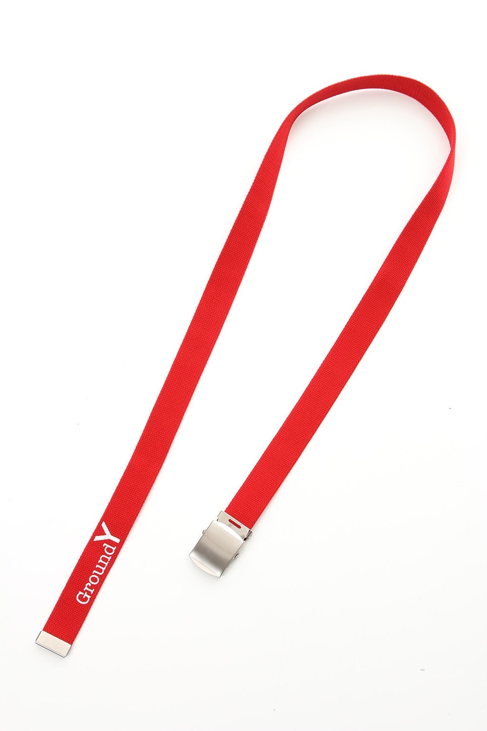 ロゴ ベルト レッド