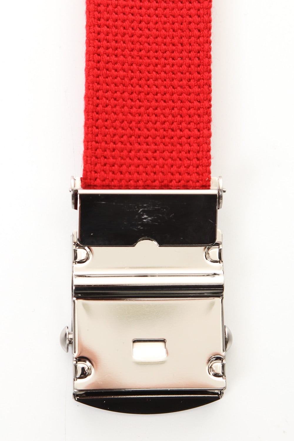 ロゴ ベルト レッド