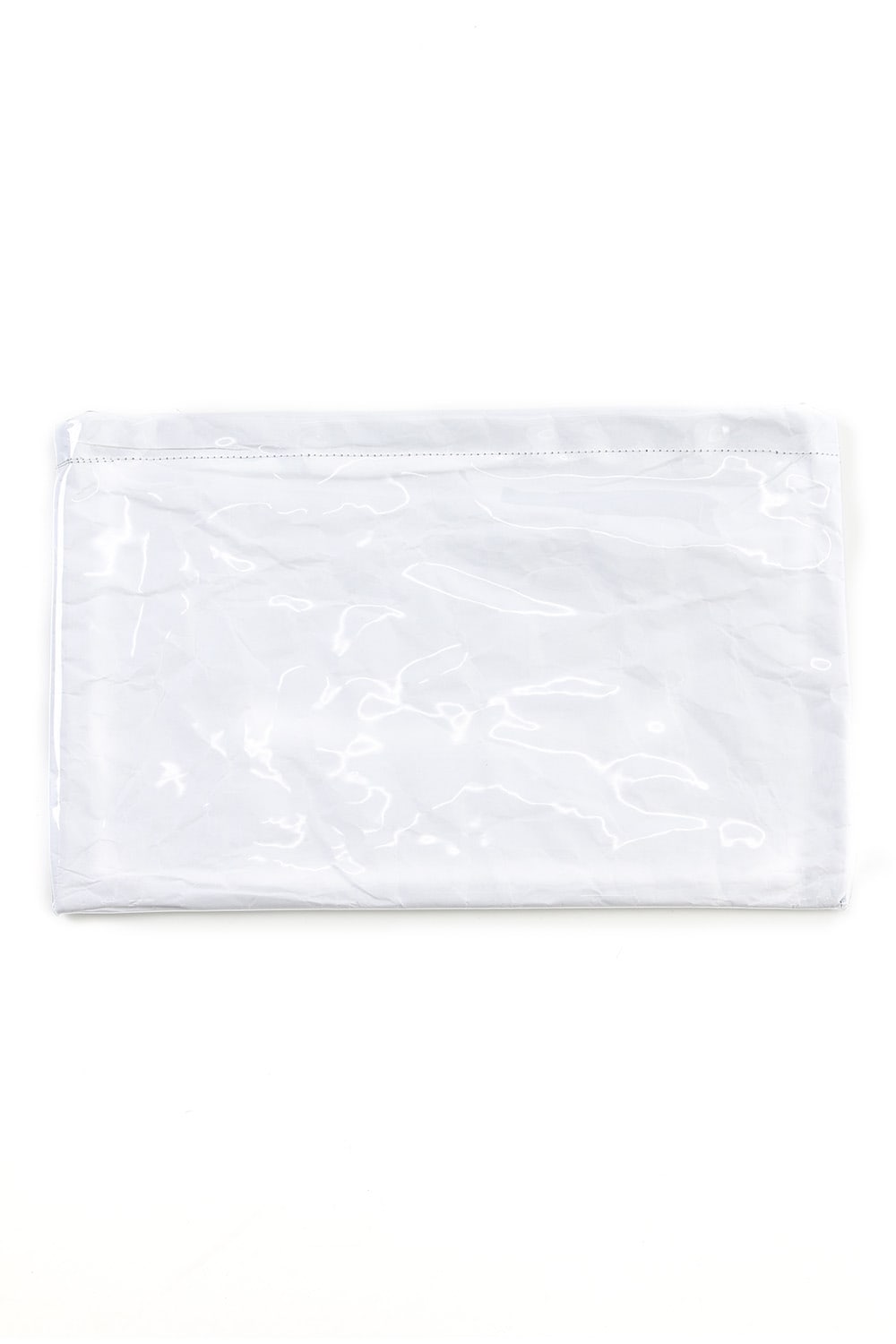 ポリビニール クロライド クラッチ バッグ ホワイト