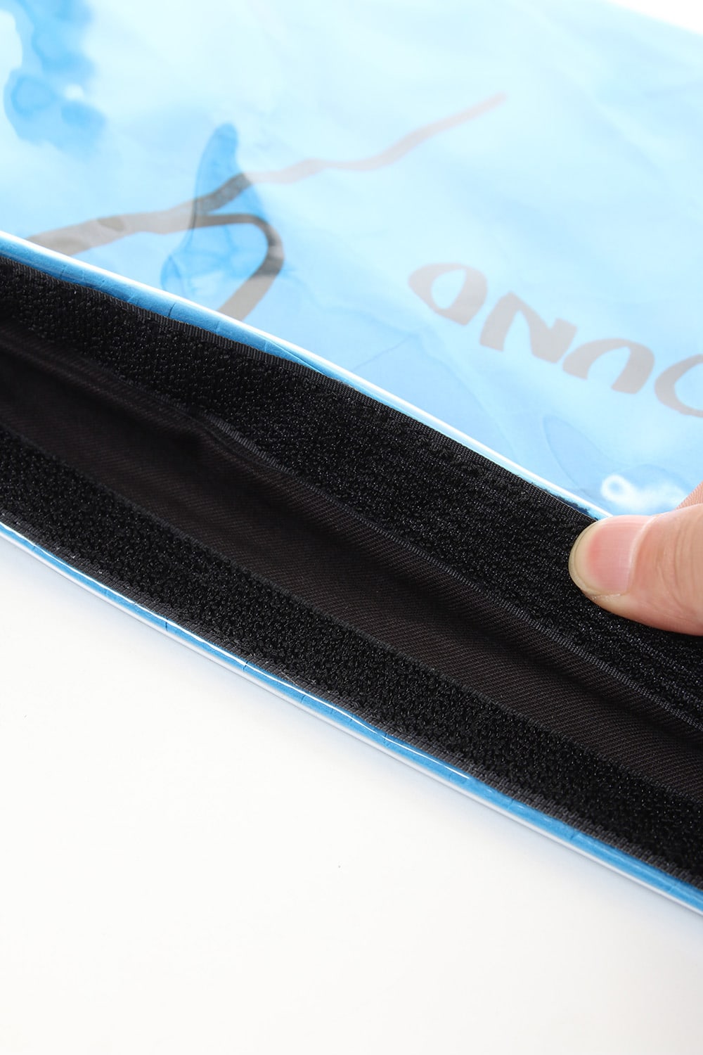 ポリビニール クロライド クラッチ バッグ ブルー