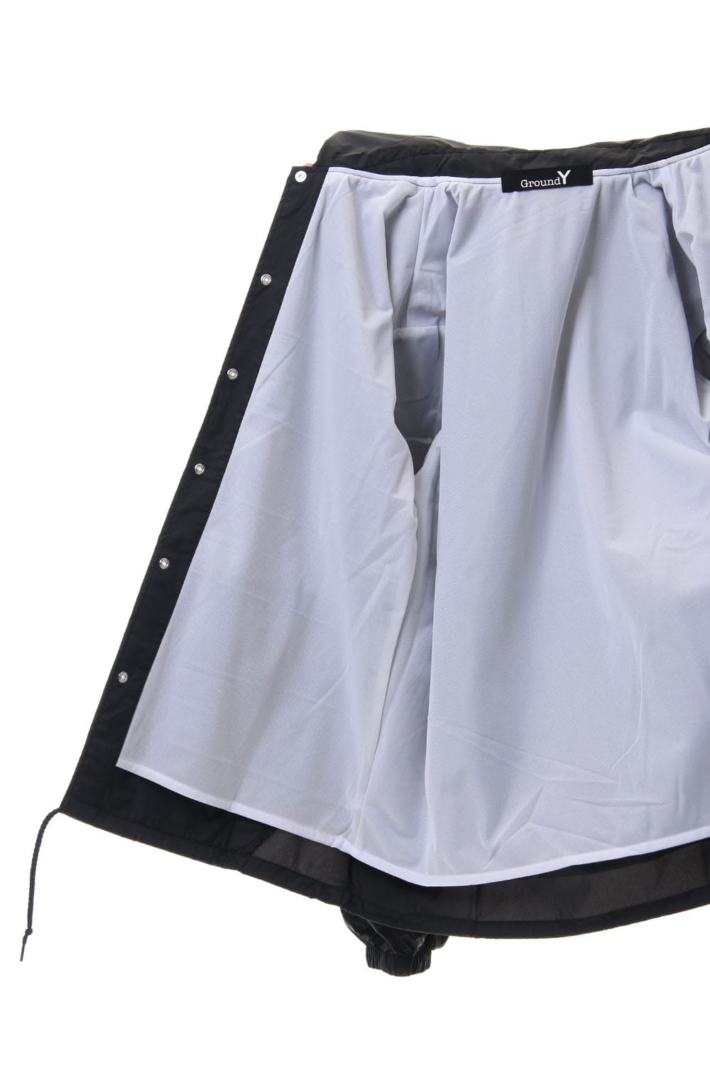 Emblem/Rin print nylon coat jacket