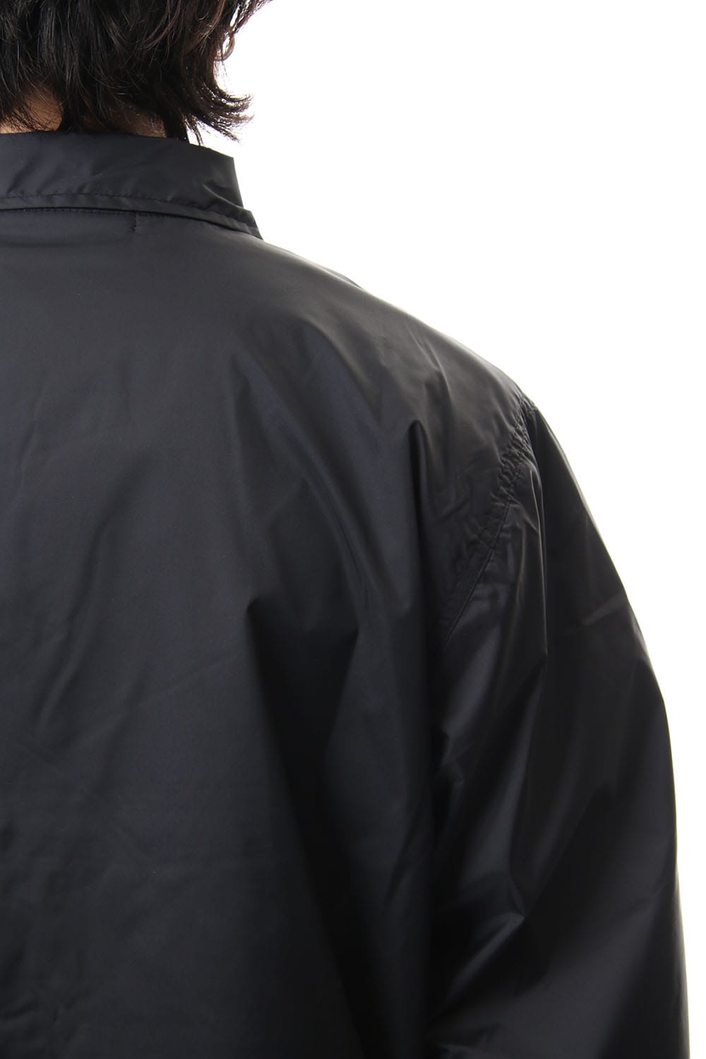 Emblem/Rin print nylon coat jacket