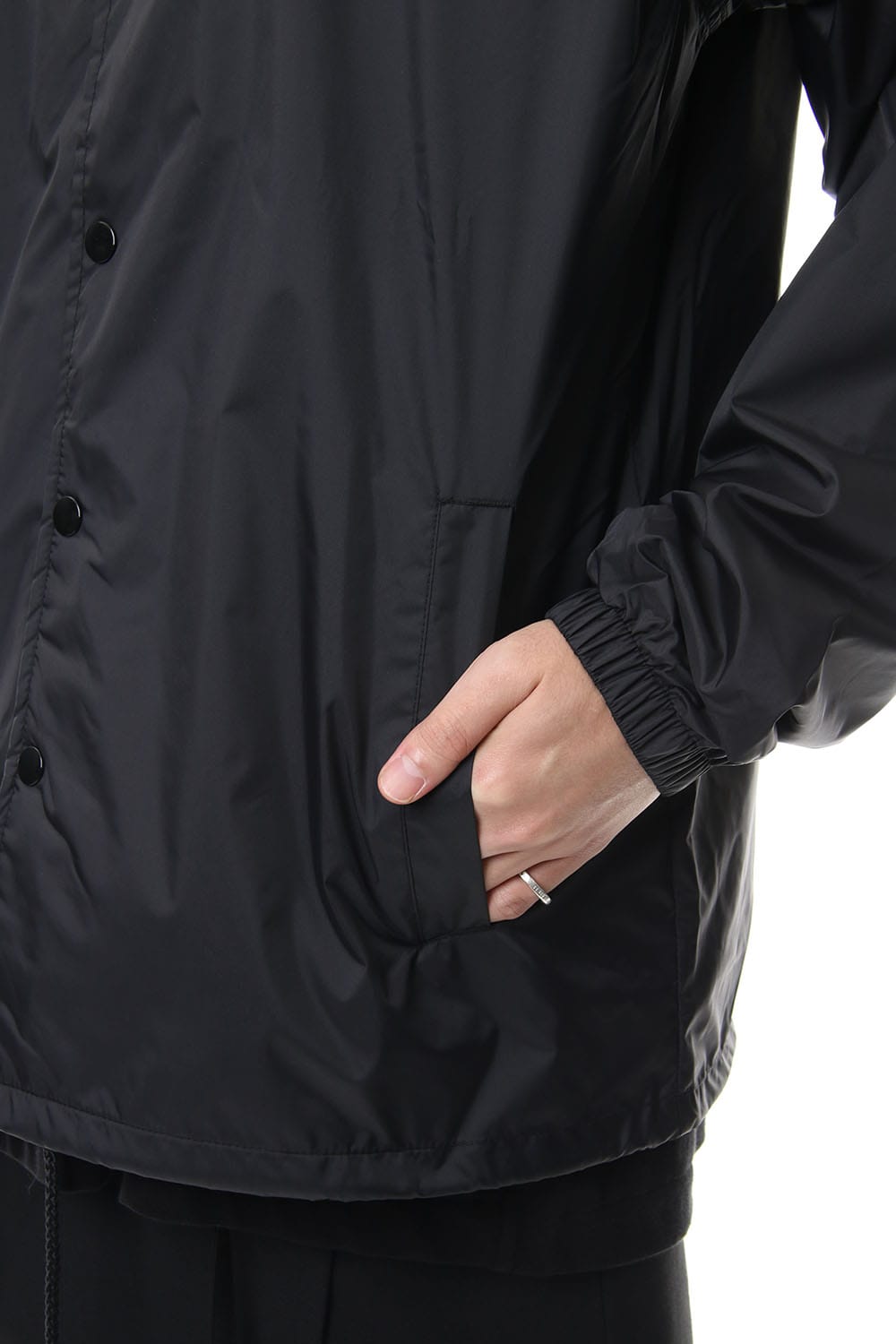 Logo print coach jacket