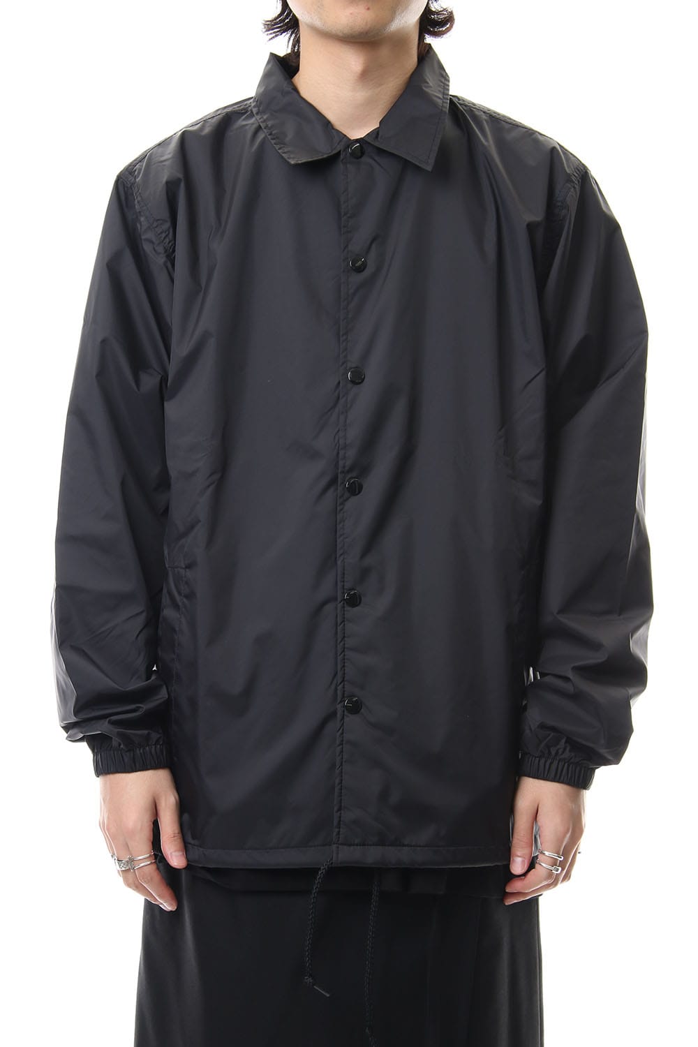 Logo print coach jacket