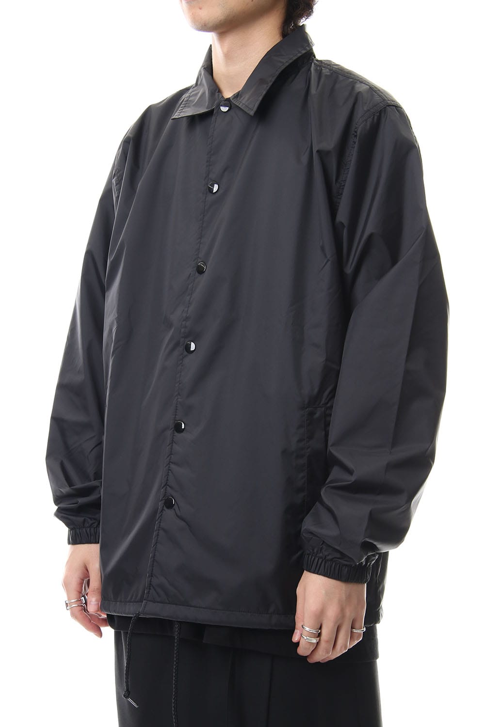 Logo print coach jacket