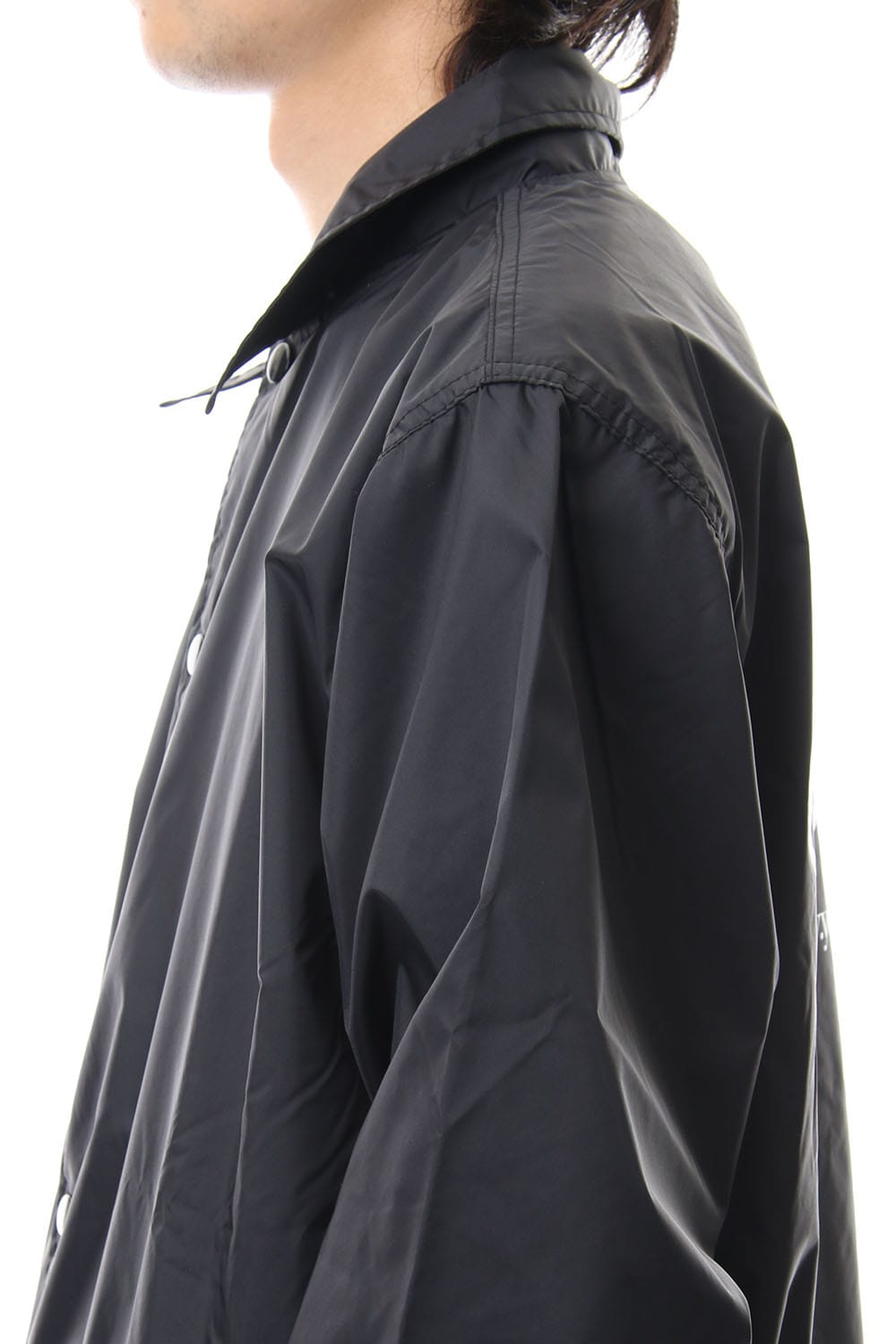 Logo print coach jacket