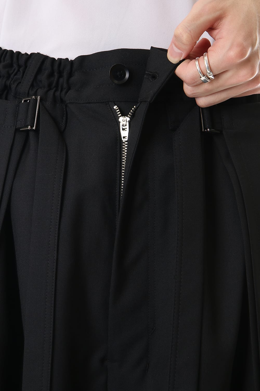 Round and round skirt pants