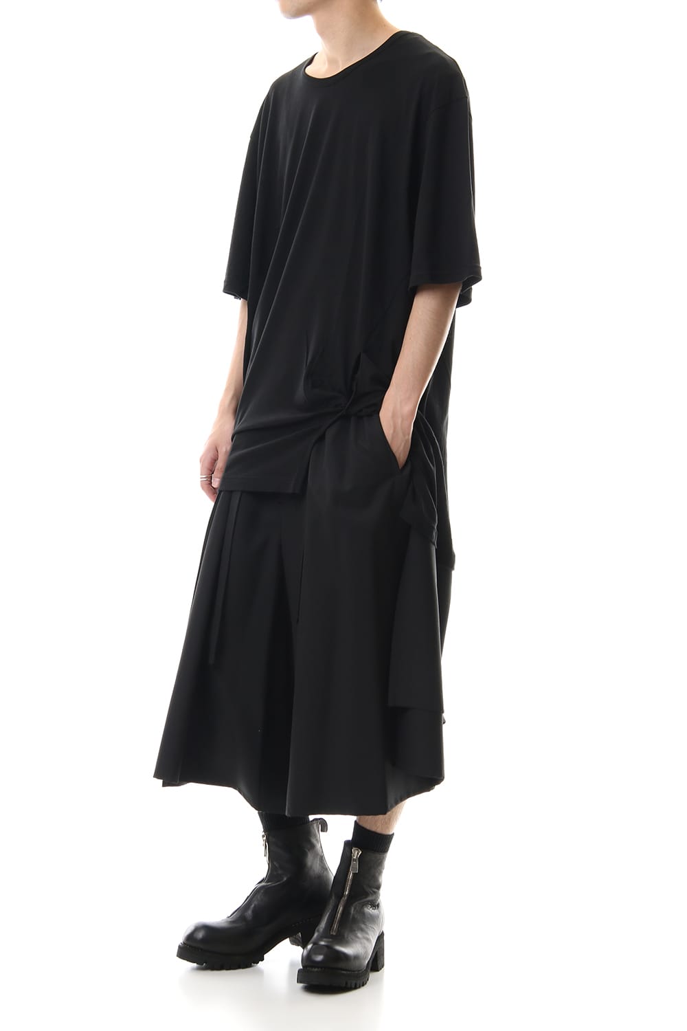 Round and round skirt pants