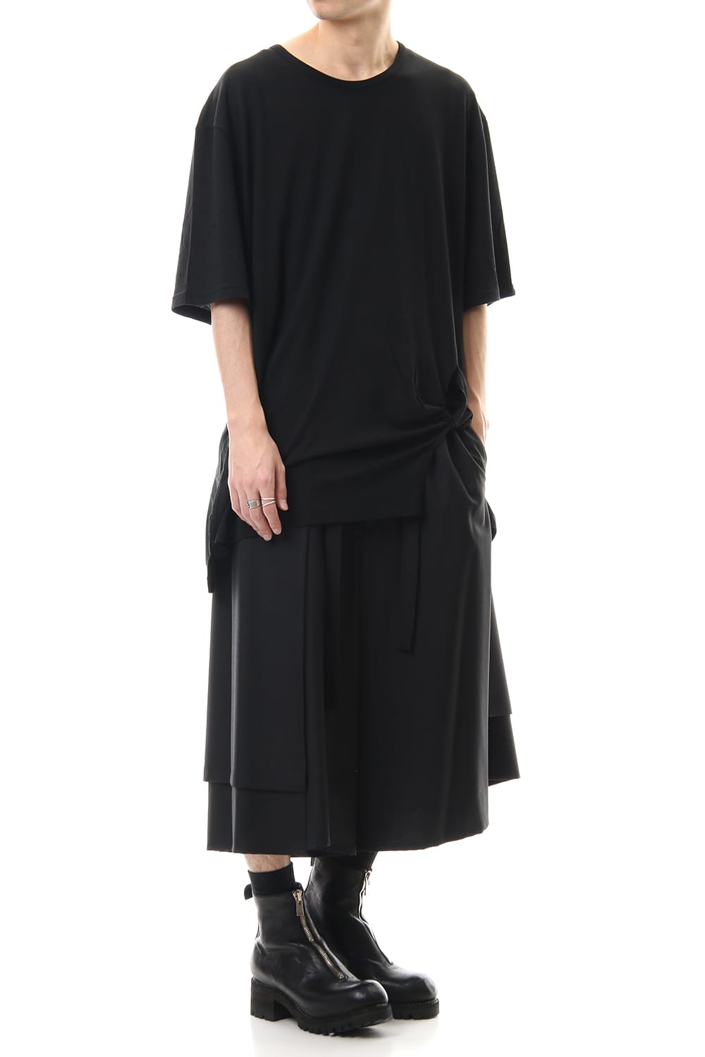 Round and round skirt pants