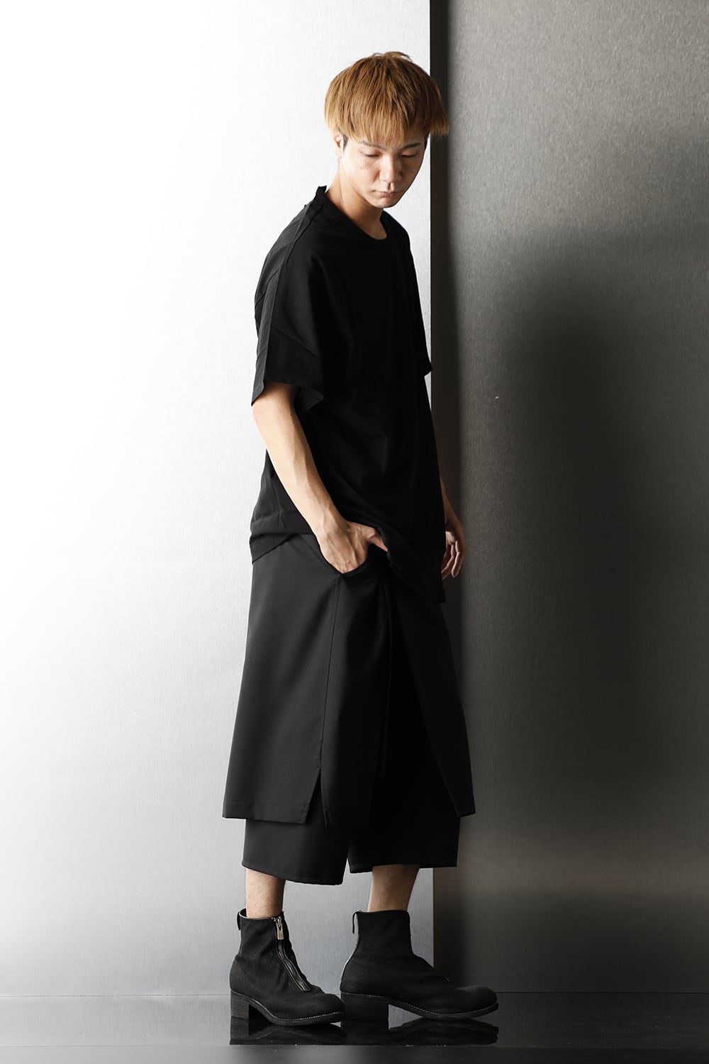 Jersey Back and Front Difference T Black