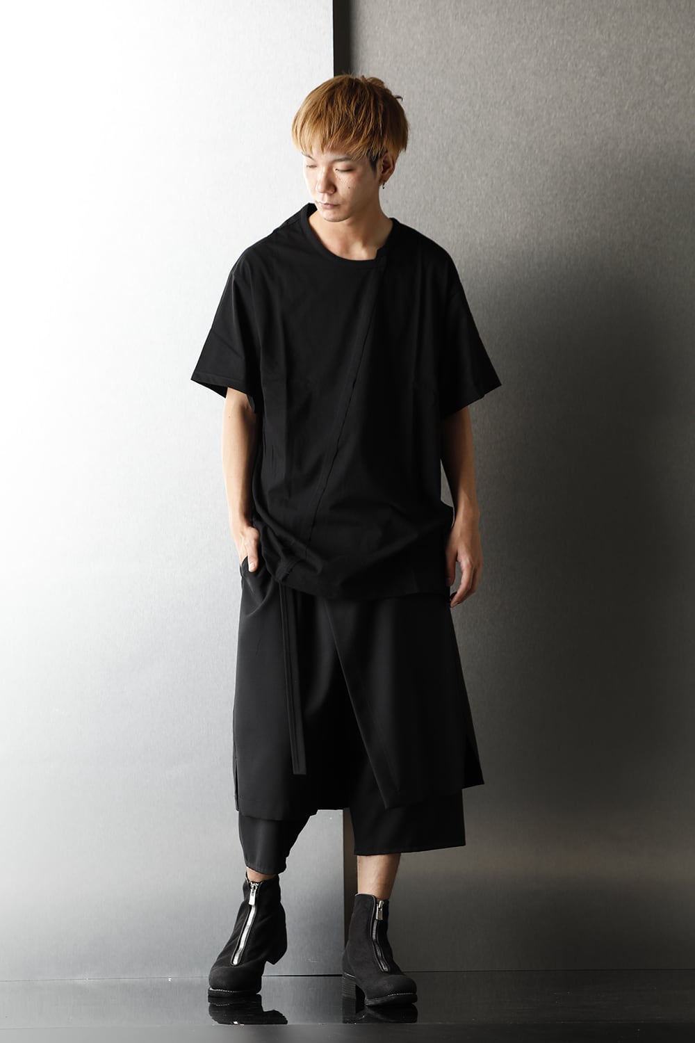 Jersey Back and Front Difference T Black