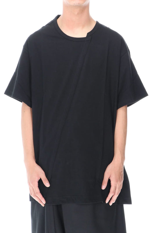 Jersey Back and Front Difference T Black