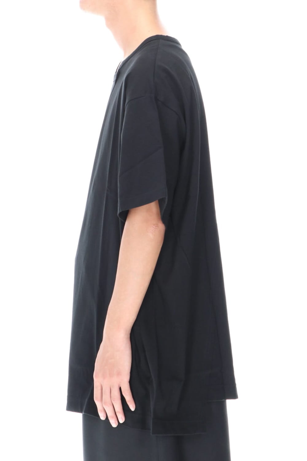 Jersey Back and Front Difference T Black