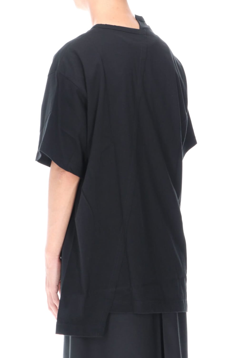 Jersey Back and Front Difference T Black