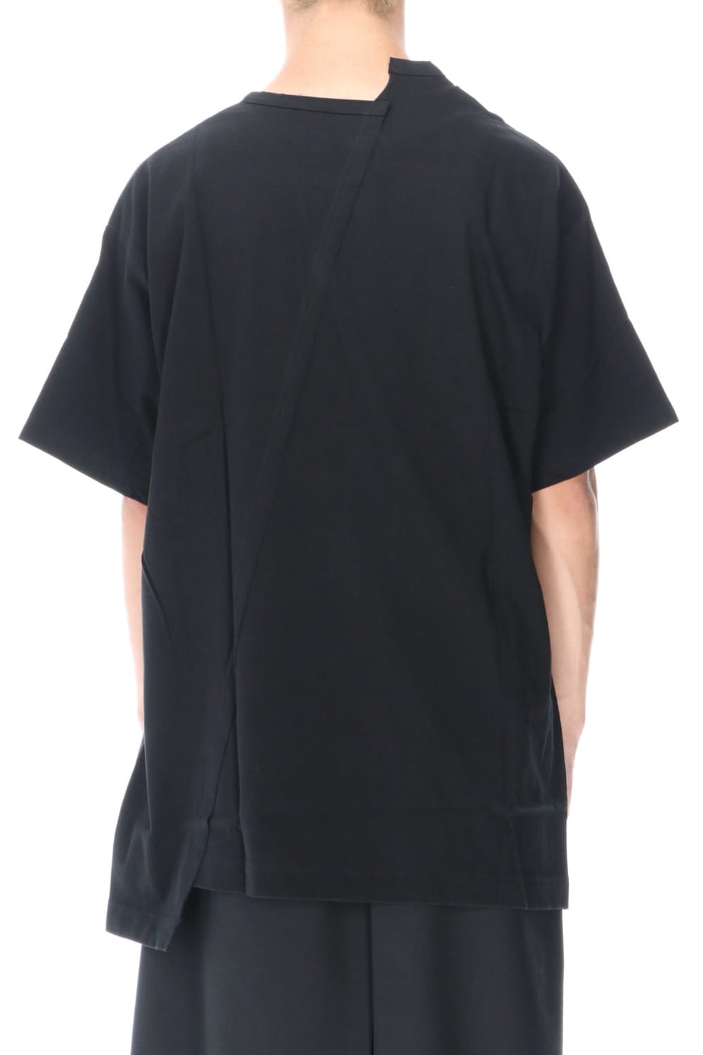 Jersey Back and Front Difference T Black