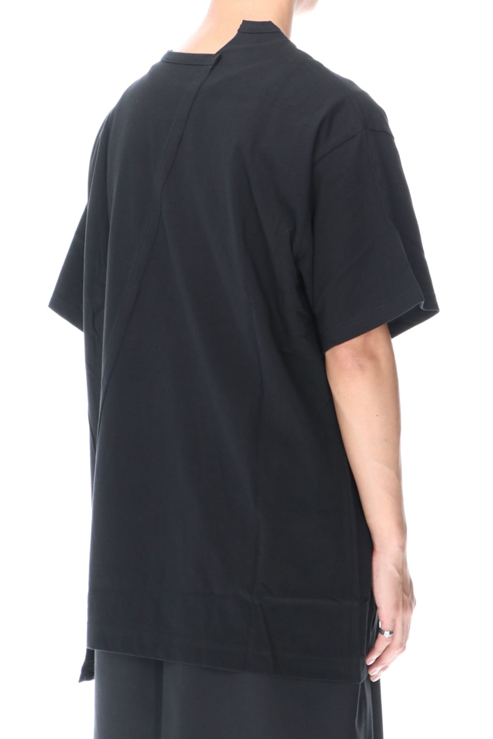 Jersey Back and Front Difference T Black