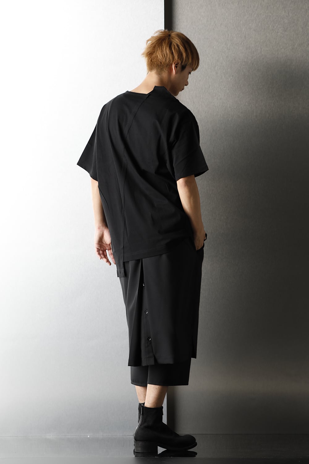 Jersey Back and Front Difference T Black