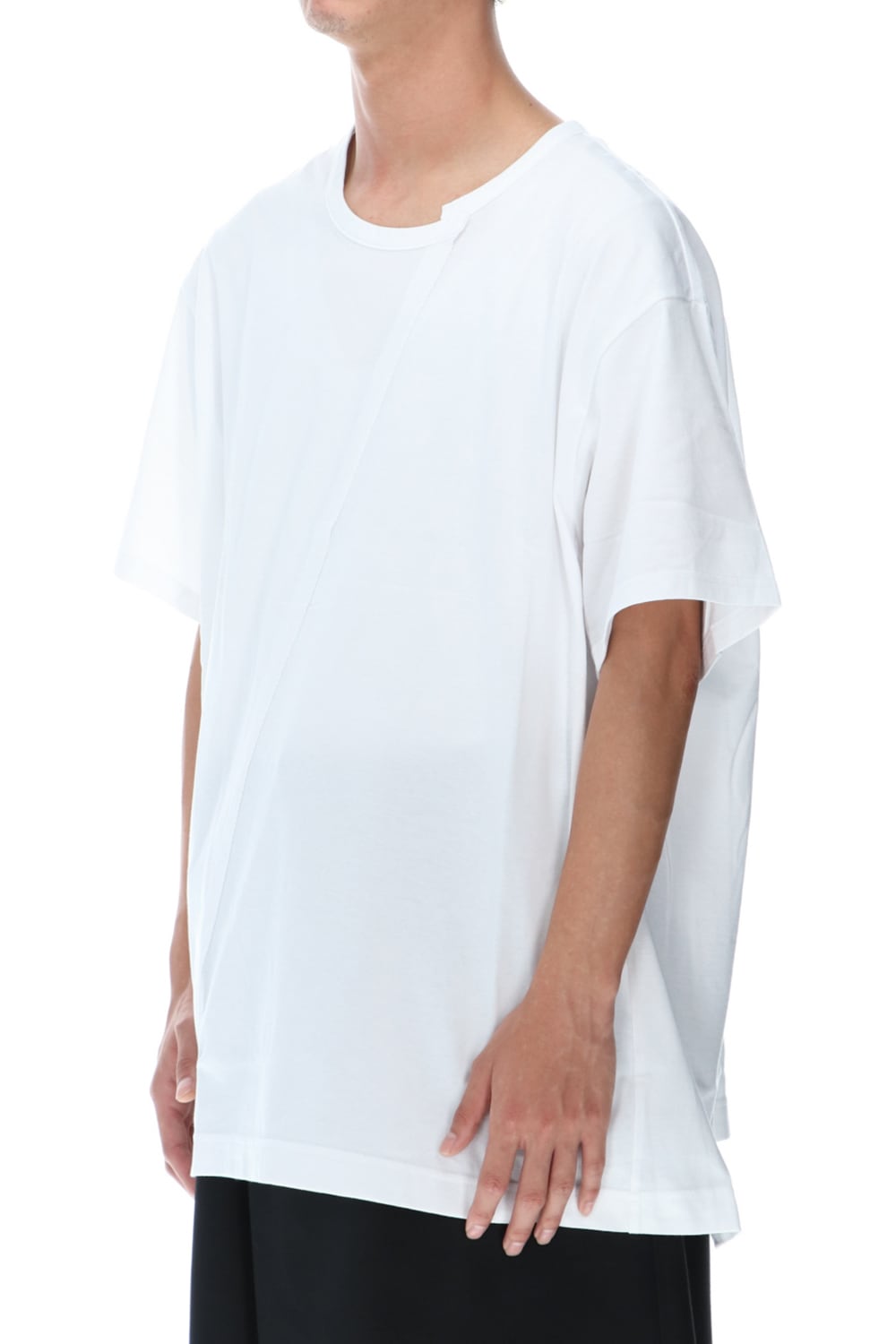 Jersey Back and Front Difference T White