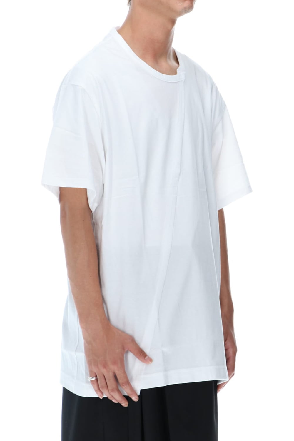 Jersey Back and Front Difference T White