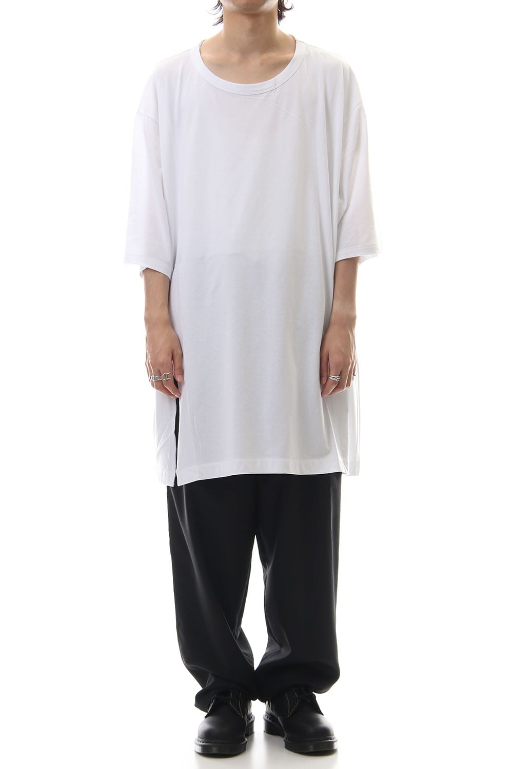 Jumbo Short Sleeve T White