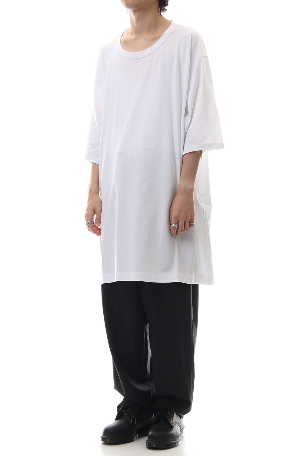 Jumbo Short Sleeve T White