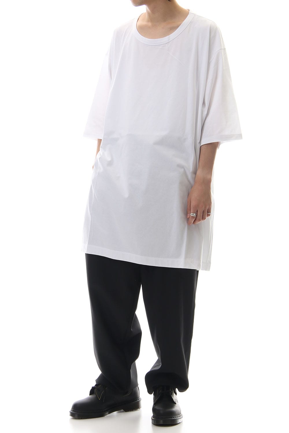 Jumbo Short Sleeve T White