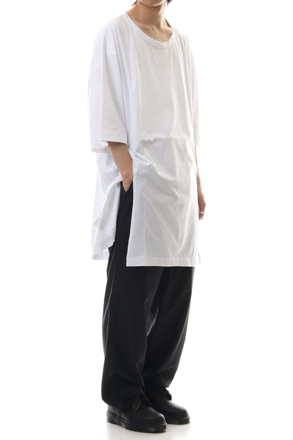 Jumbo Short Sleeve T White