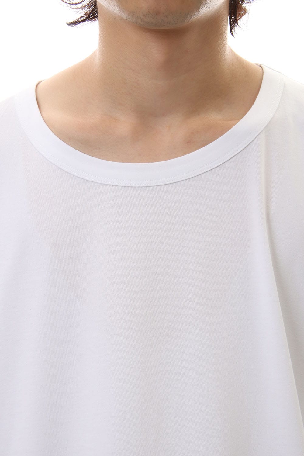 Jumbo Long Sleeve 30/C Tight Tension Jersey White