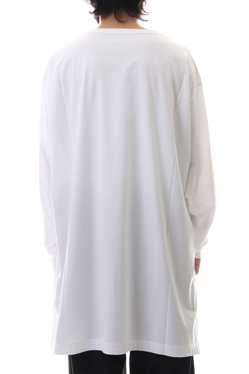 Jumbo Long Sleeve 30/C Tight Tension Jersey White