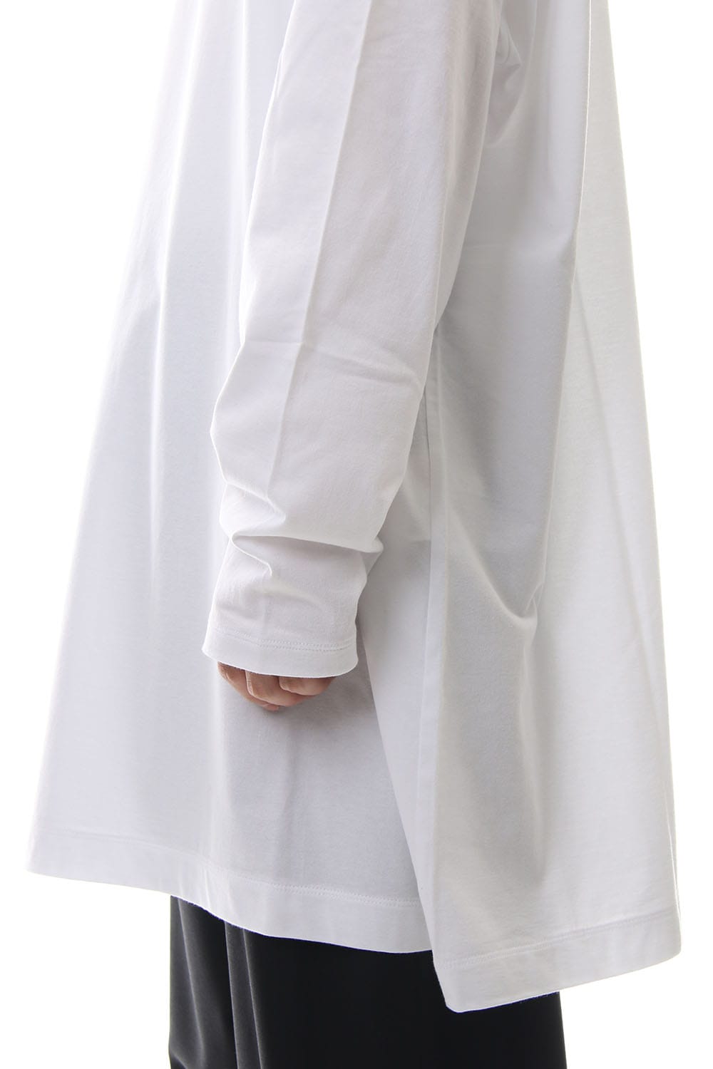 Jumbo Long Sleeve 30/C Tight Tension Jersey White