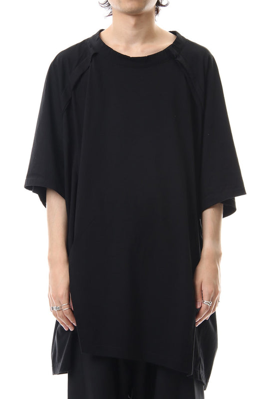 Front raglan slit Short sleeve Tee