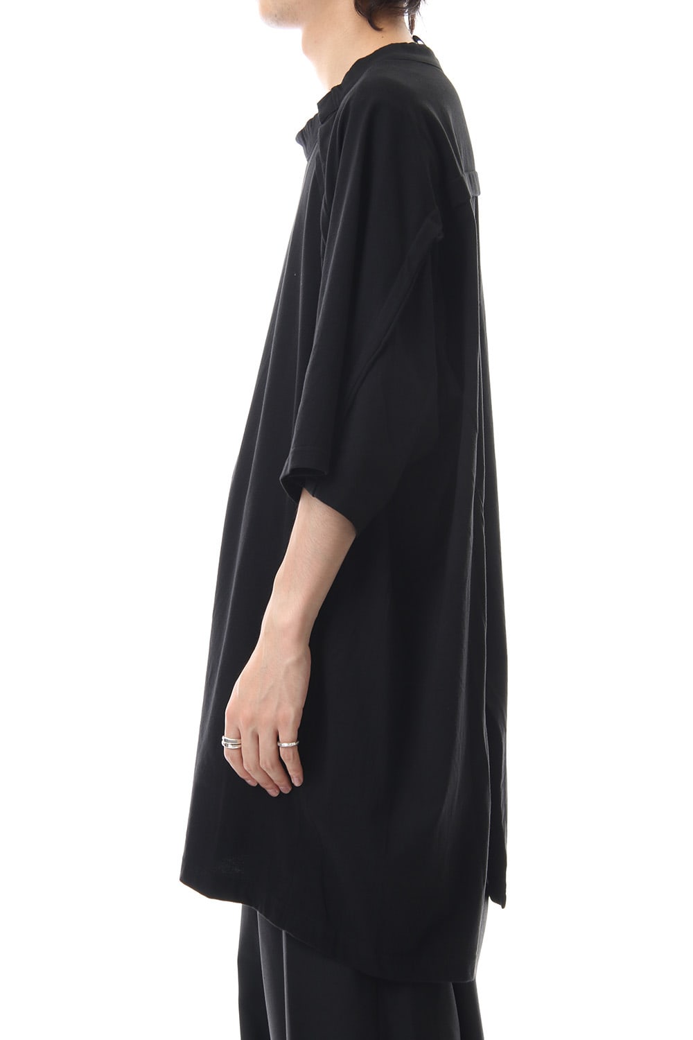 Front raglan slit Short sleeve Tee