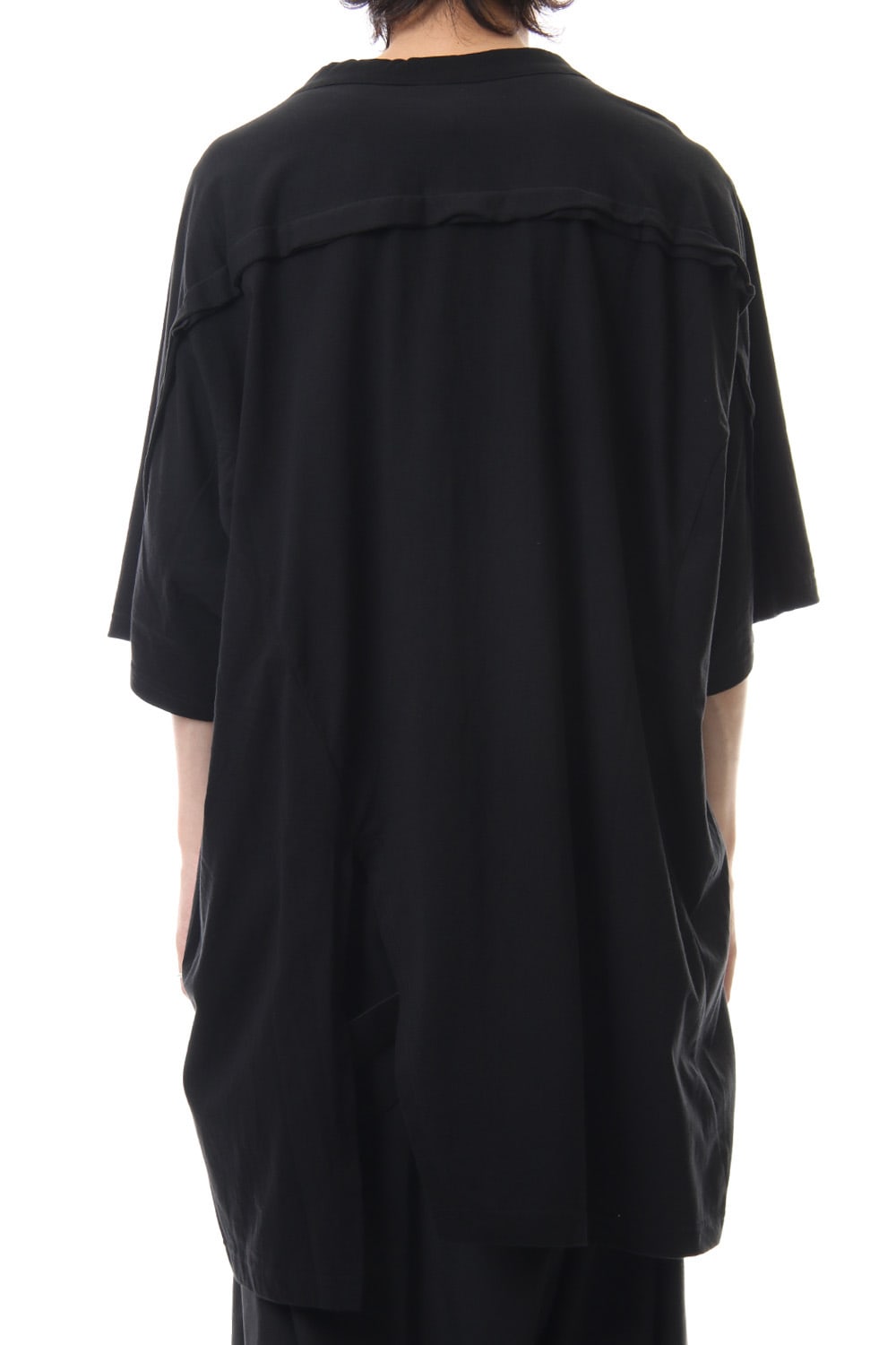 Front raglan slit Short sleeve Tee