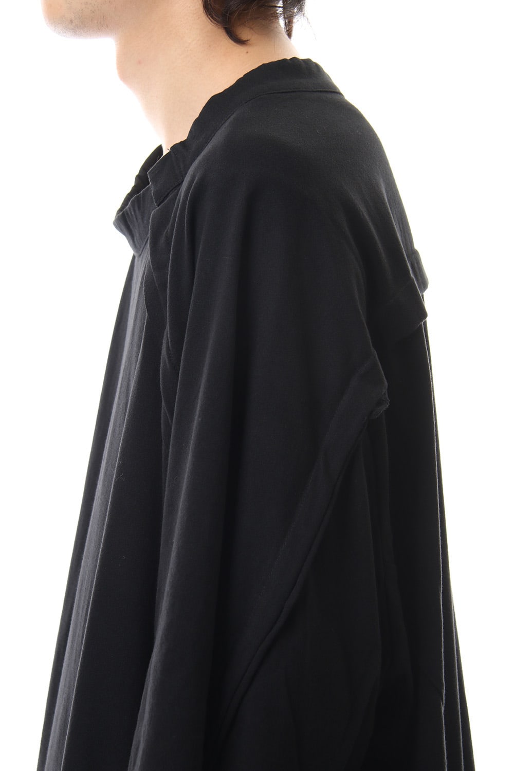 Front raglan slit Short sleeve Tee