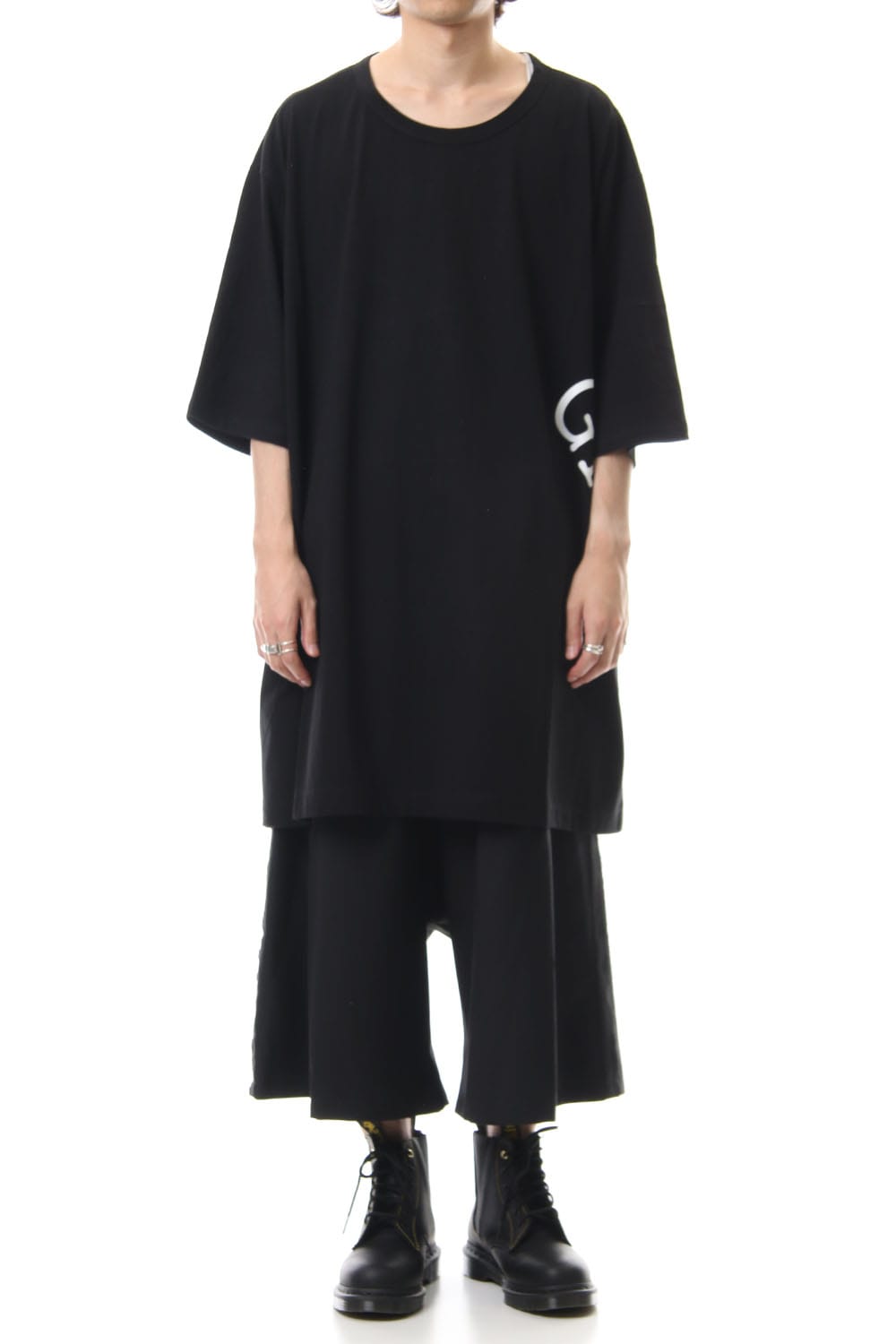 Ground Y Logo jumbo Cut & sew