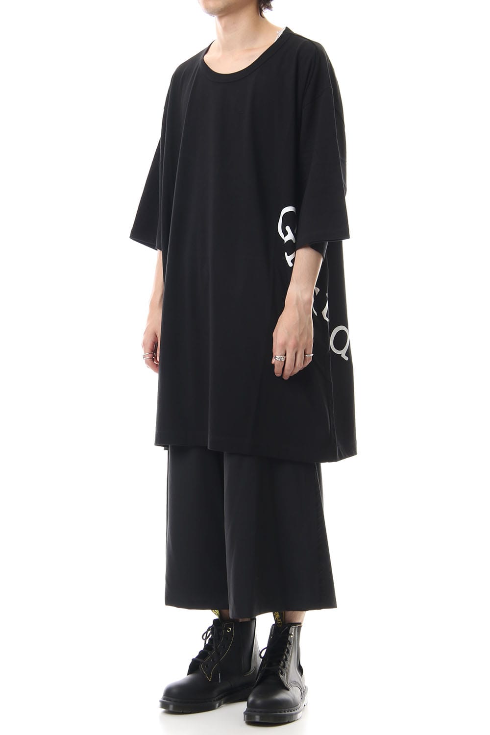 Ground Y Logo jumbo Cut & sew