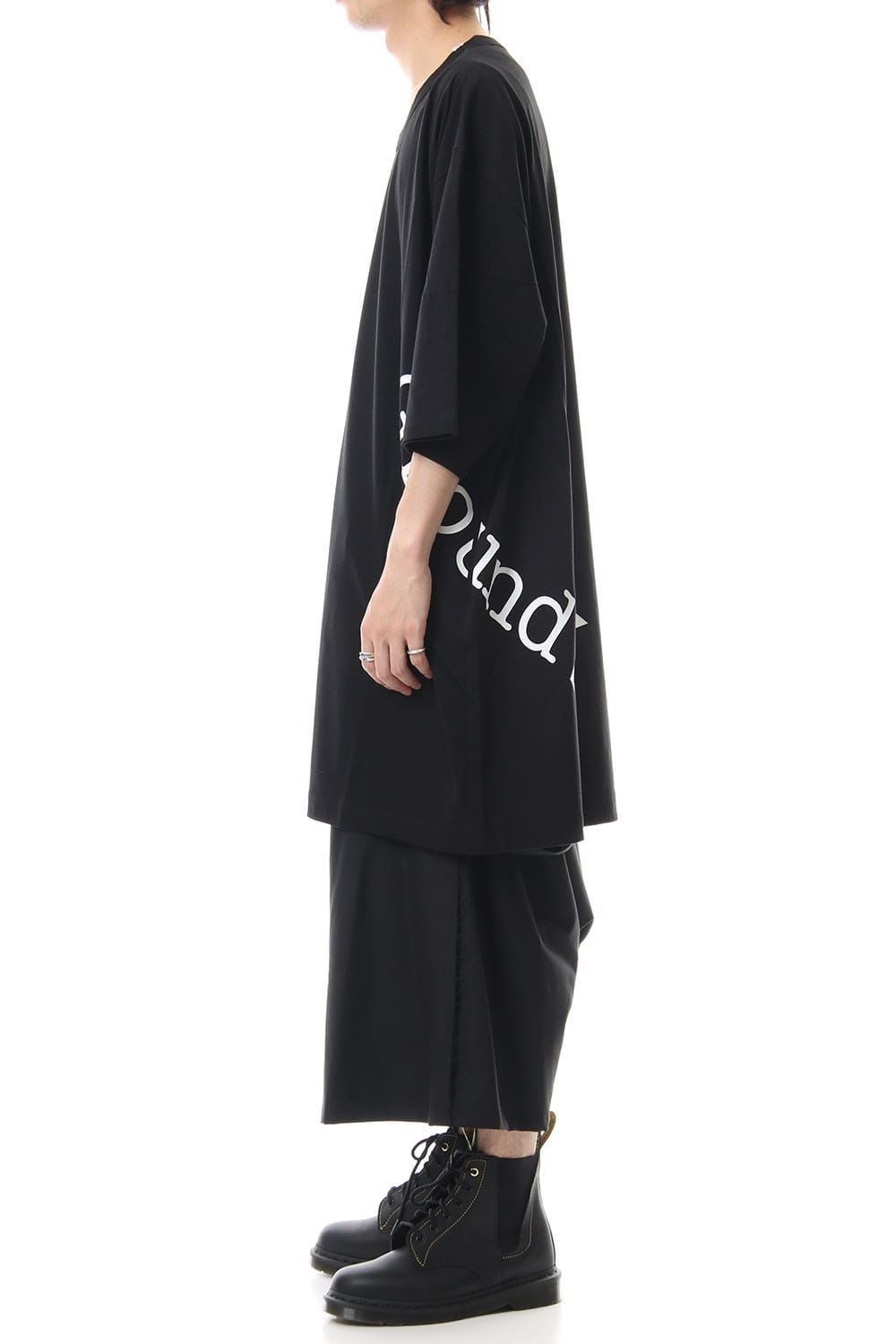 Ground Y Logo jumbo Cut & sew