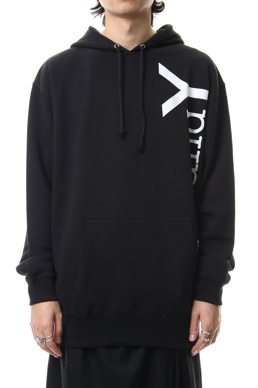 Logo print hoodie