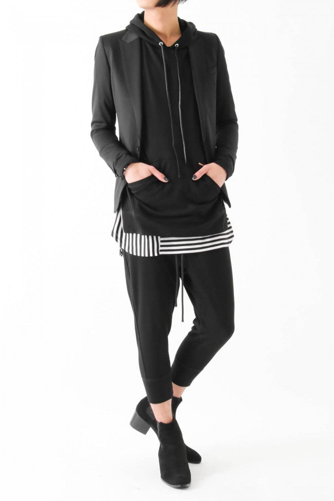 Stretch Rucheru Bright Lining Hoodie