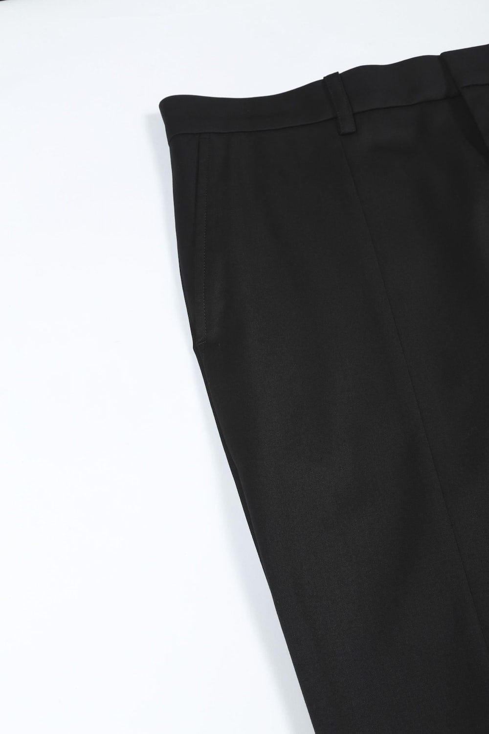 Slit Flare Pants (Black)