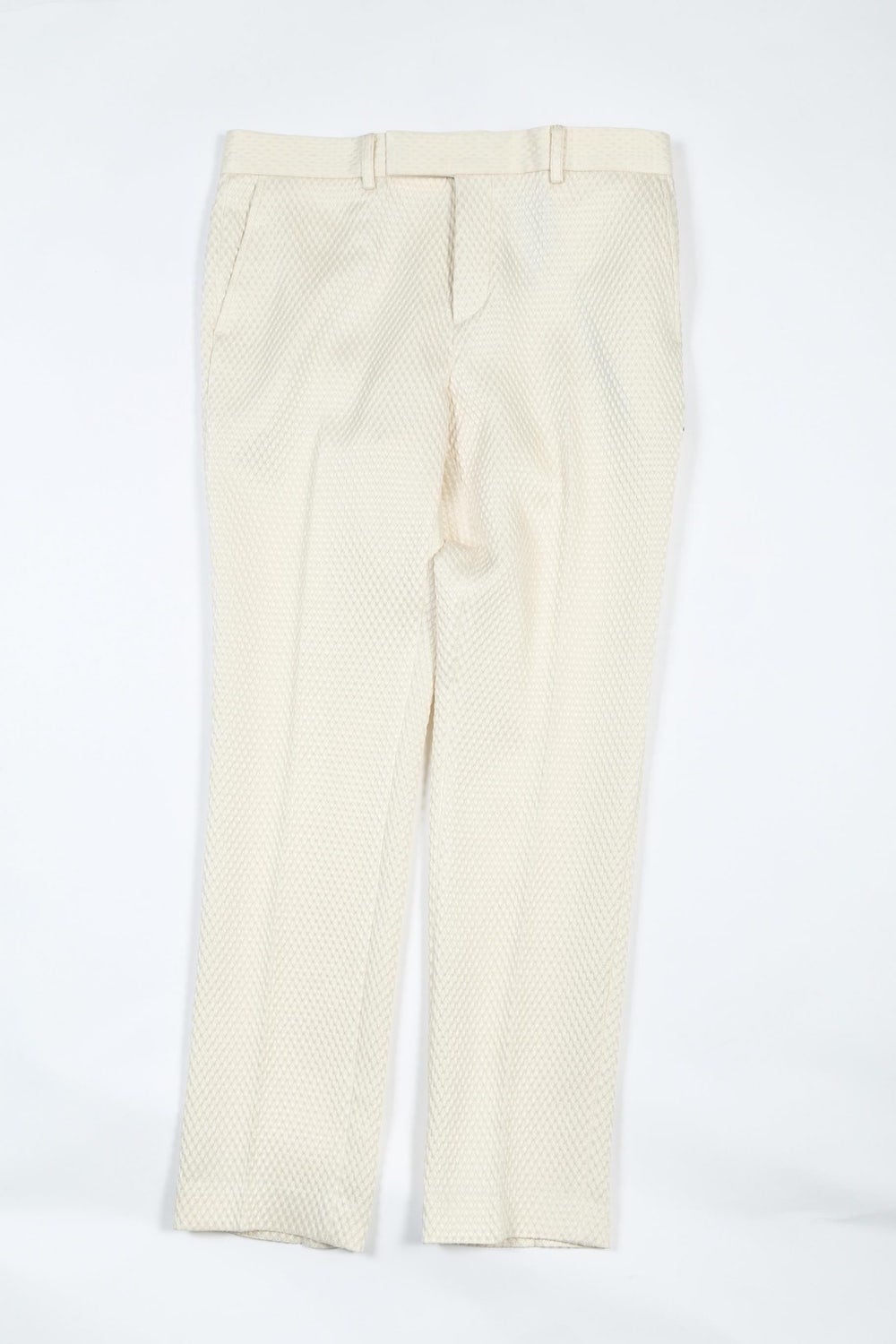 Jacquard Pants (Cream)
