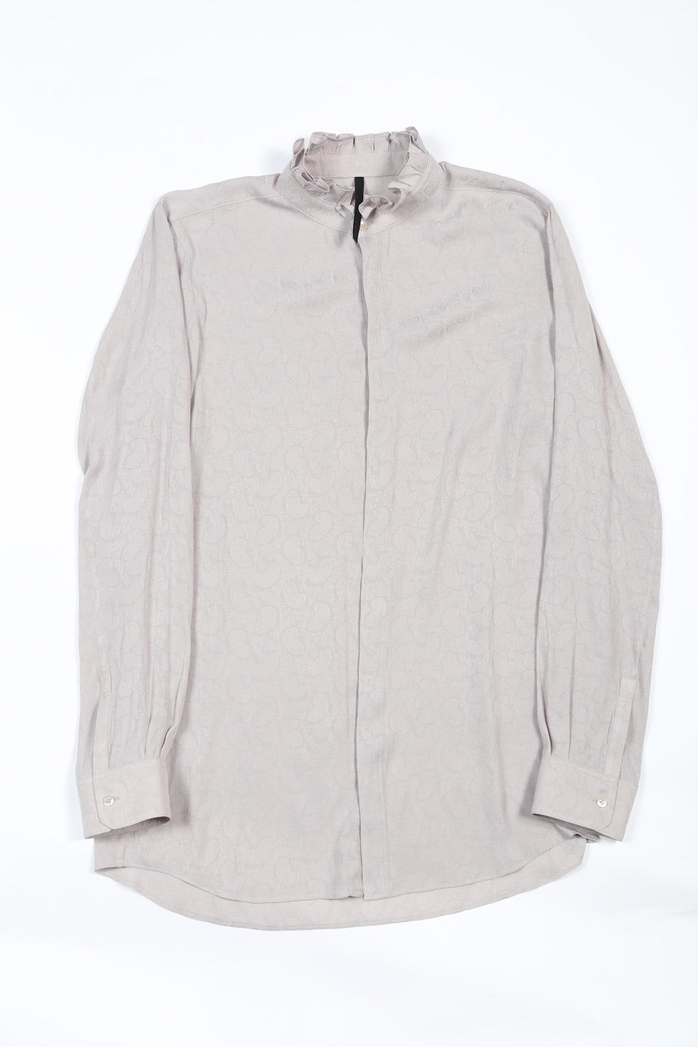 Paisley Frill Shirt (Bisque)