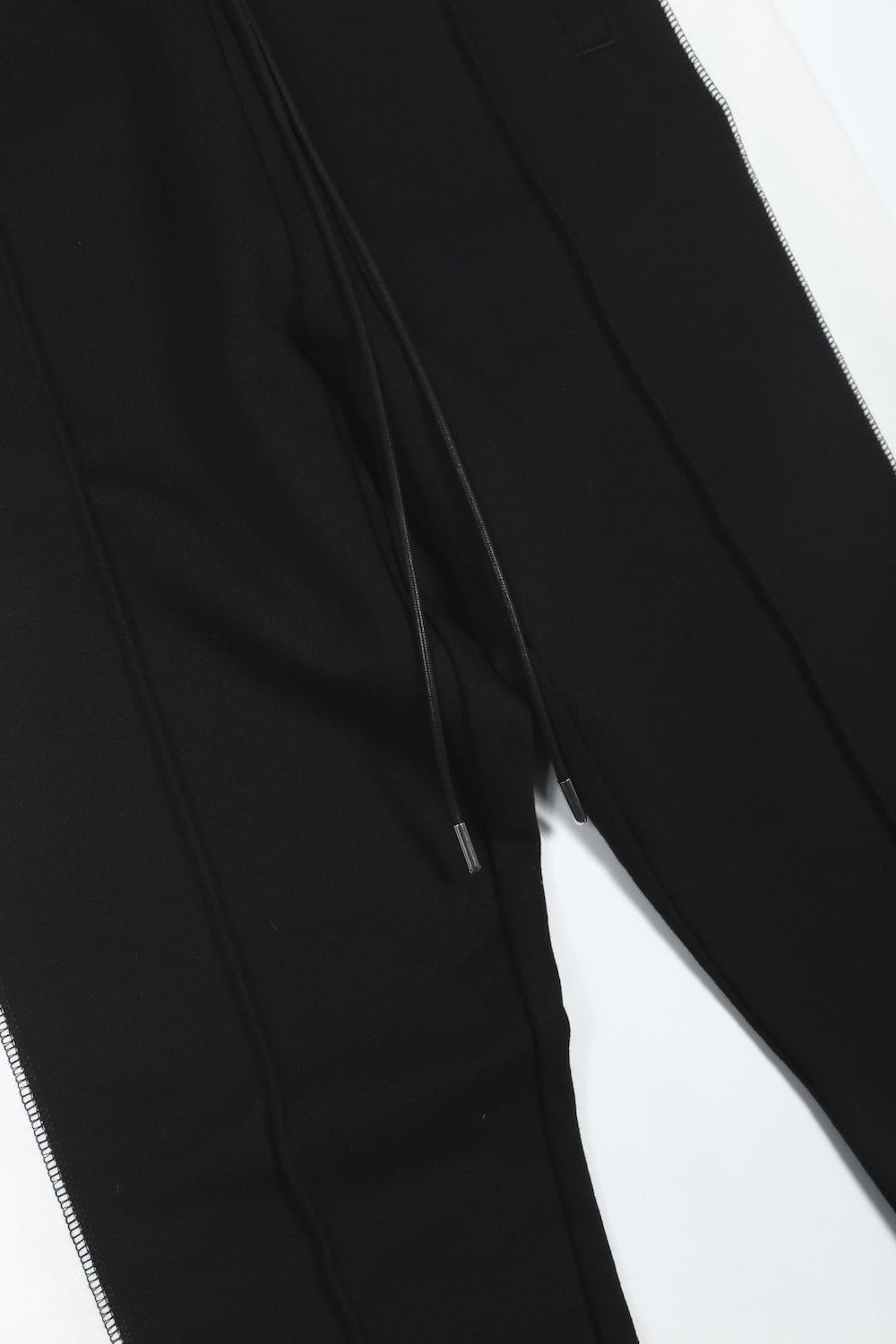 Side Line Track Pants (Black×Off White)