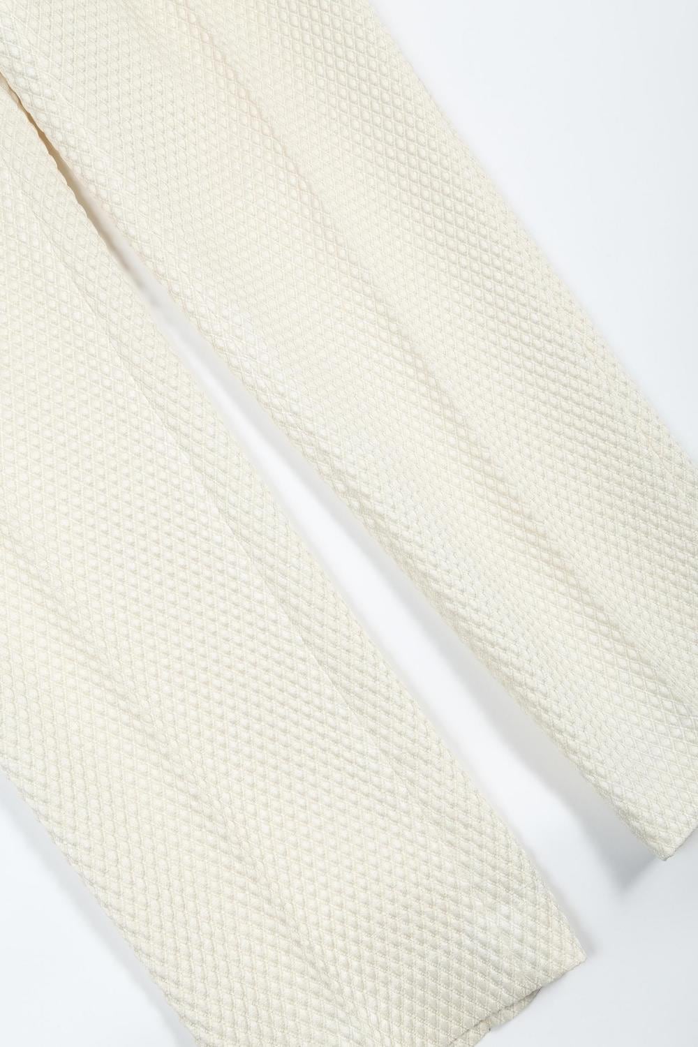 Jacquard Pants (Cream)